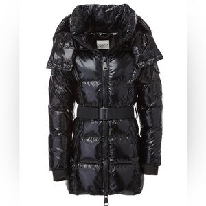 SAM. Shiny Black Kids Jacket